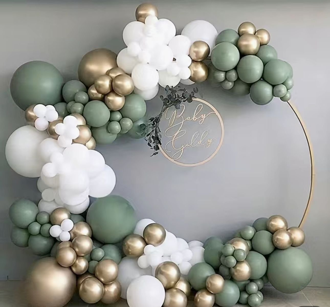 Round Garland Balloon Arch
