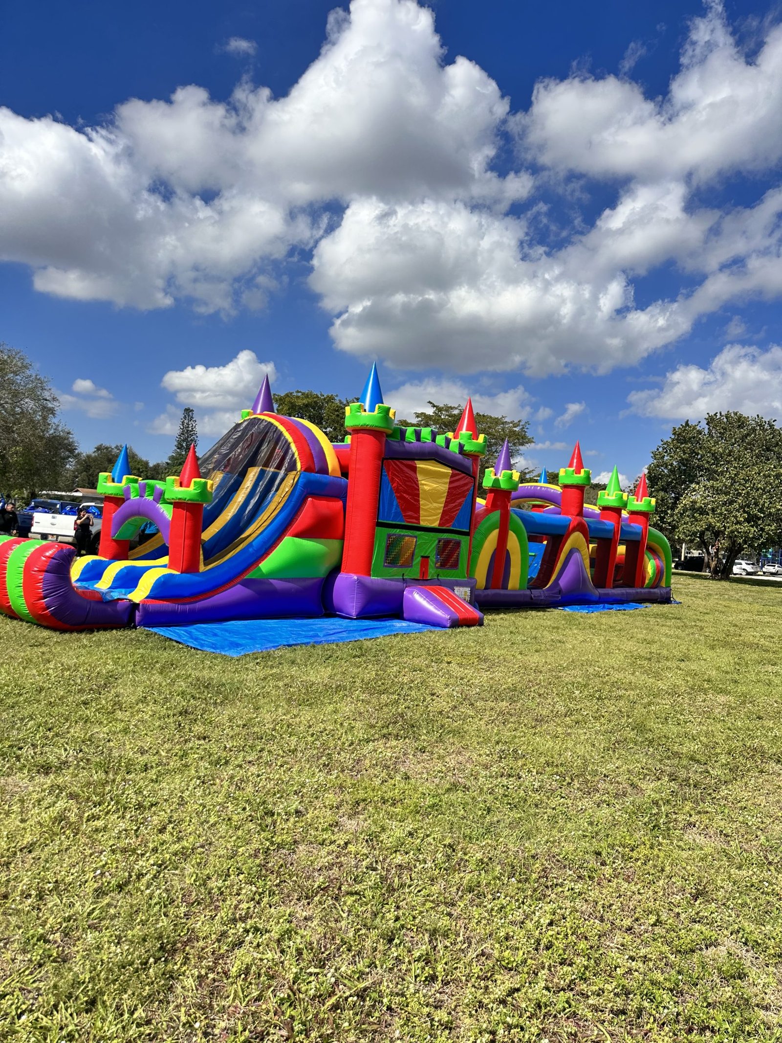 67ft Raimbow Obstacle Course