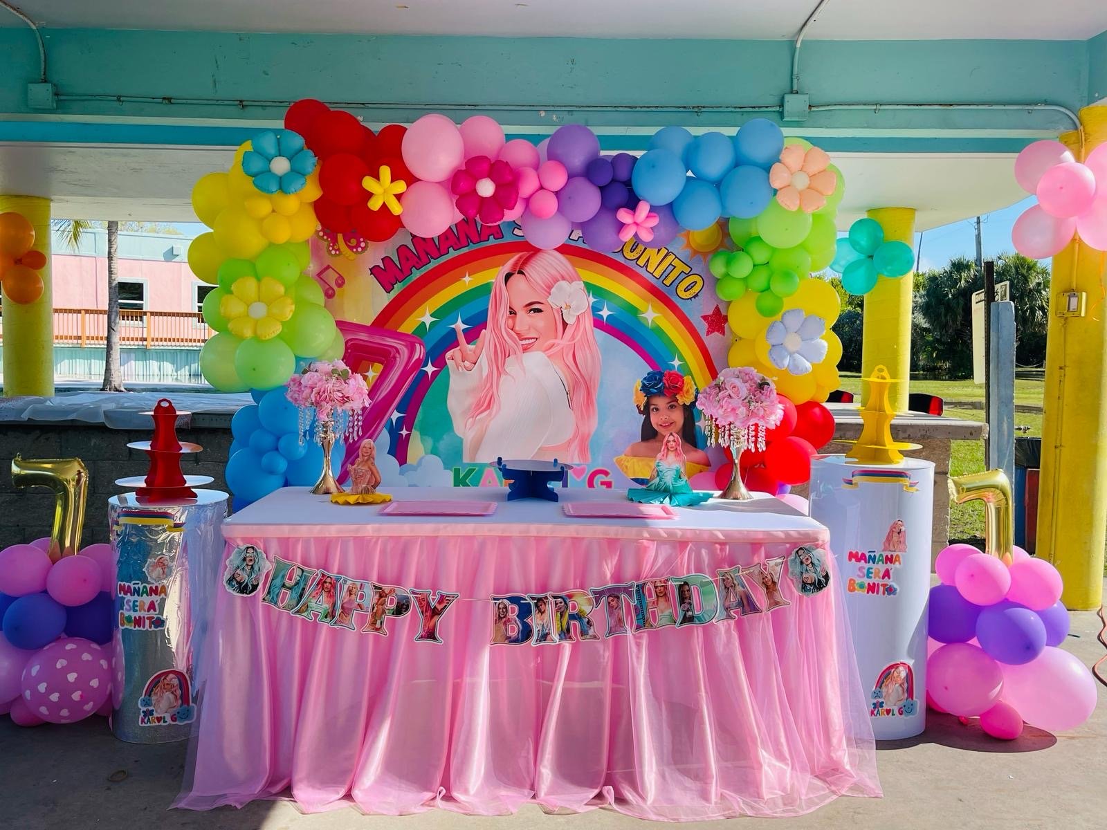 Backdrop personalized