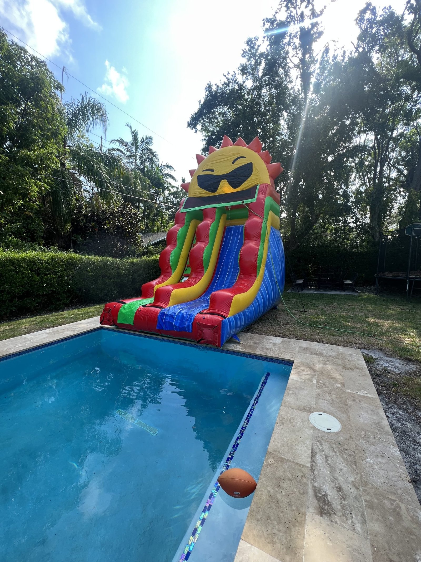 18ft sunshine water slide
