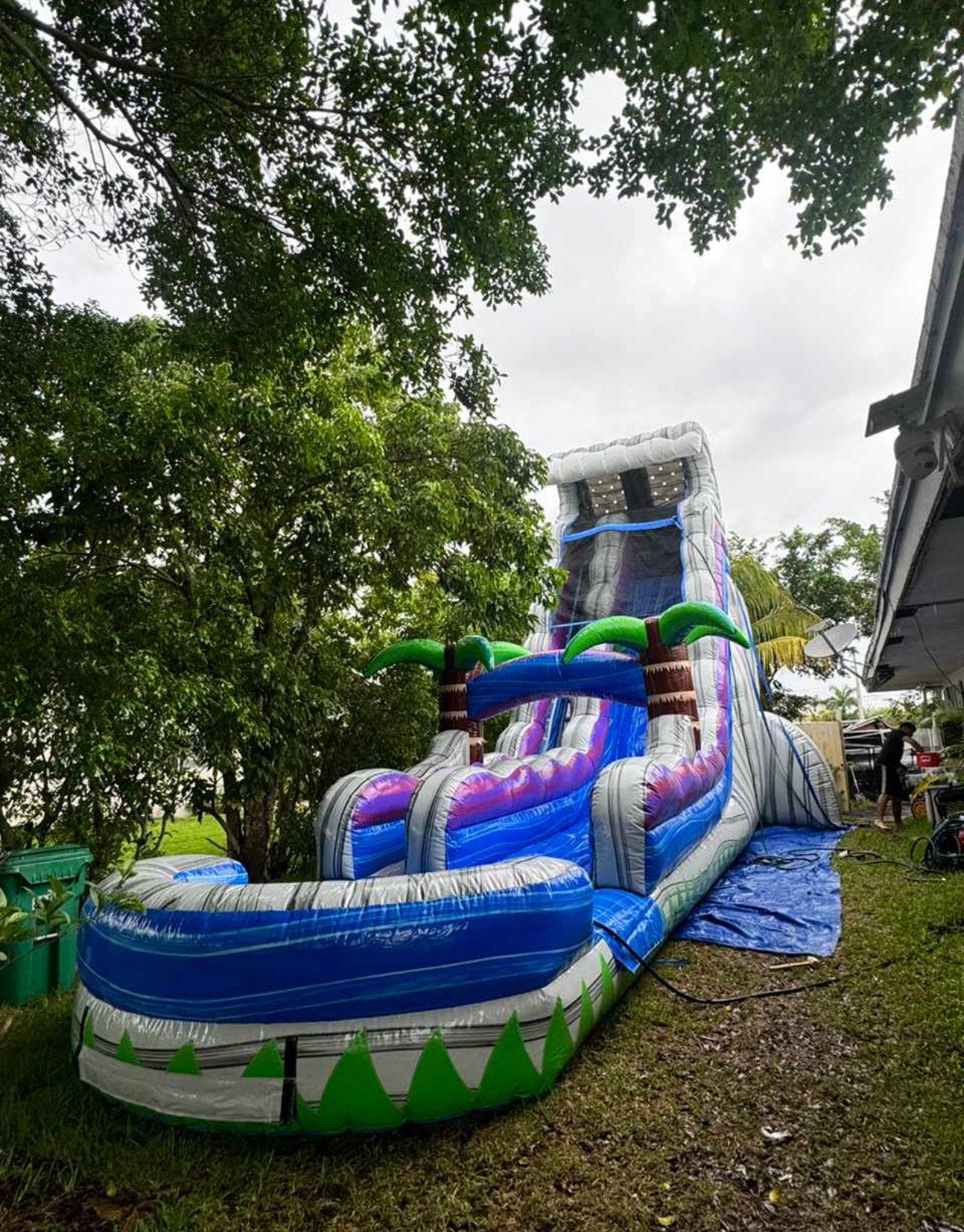 25ft boulder tsunami crush